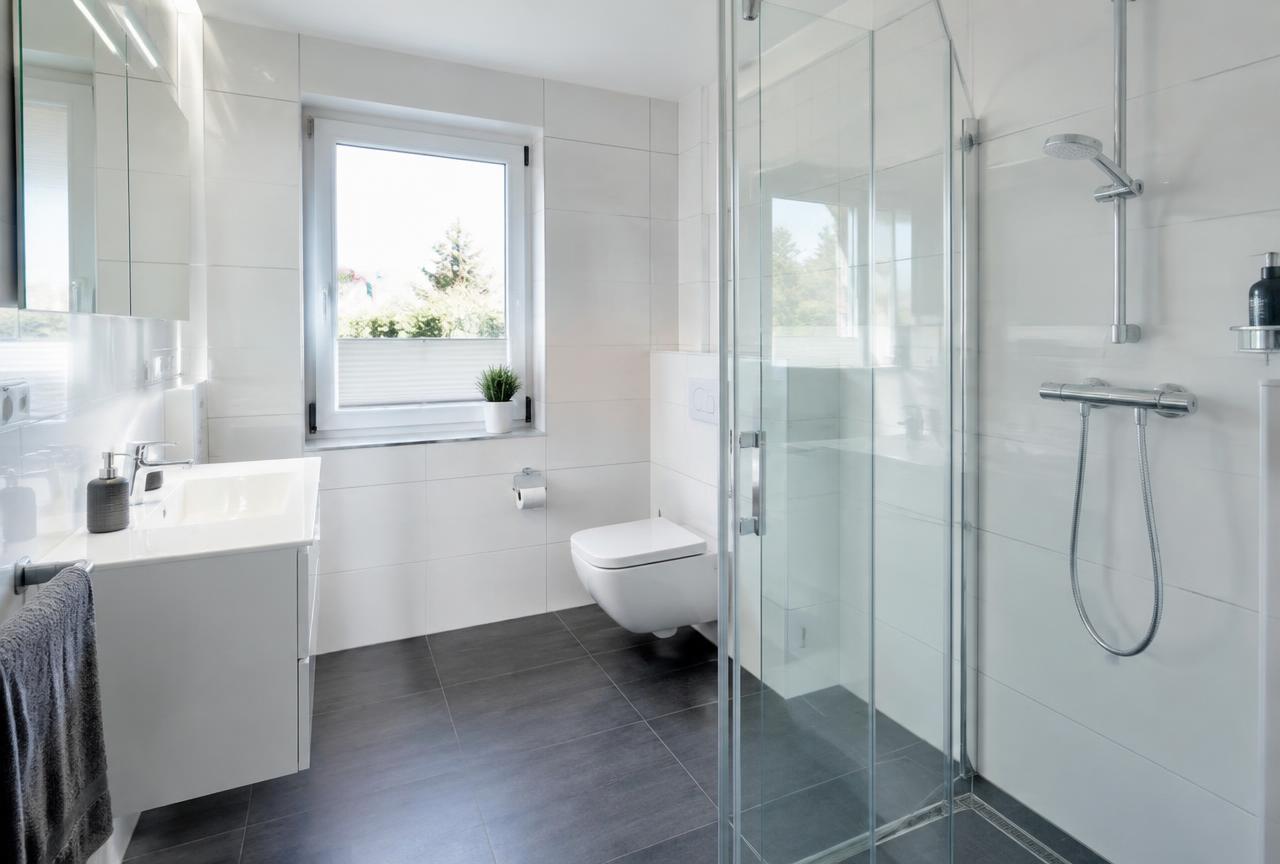 Bathrooms after (placeholder)