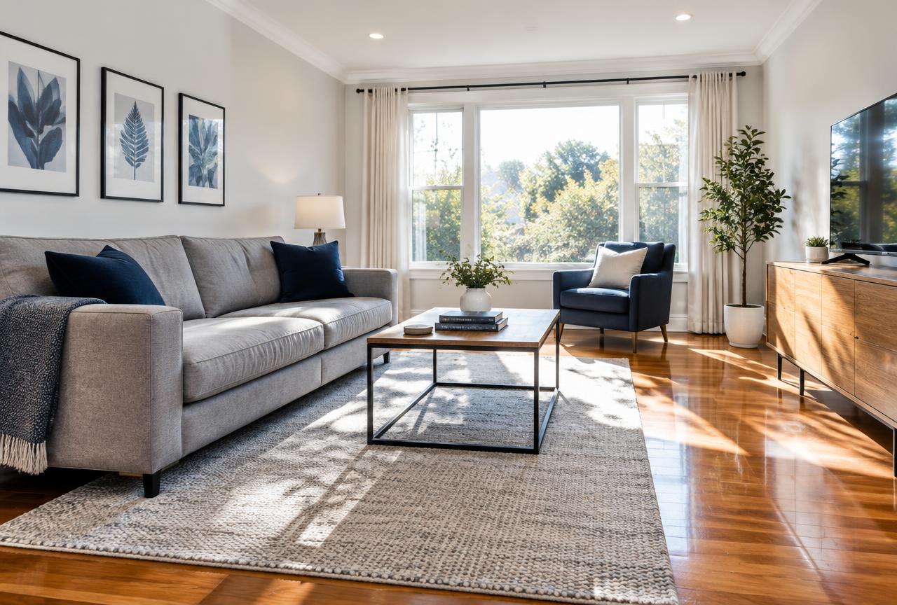 Living Areas & Floors after (placeholder)